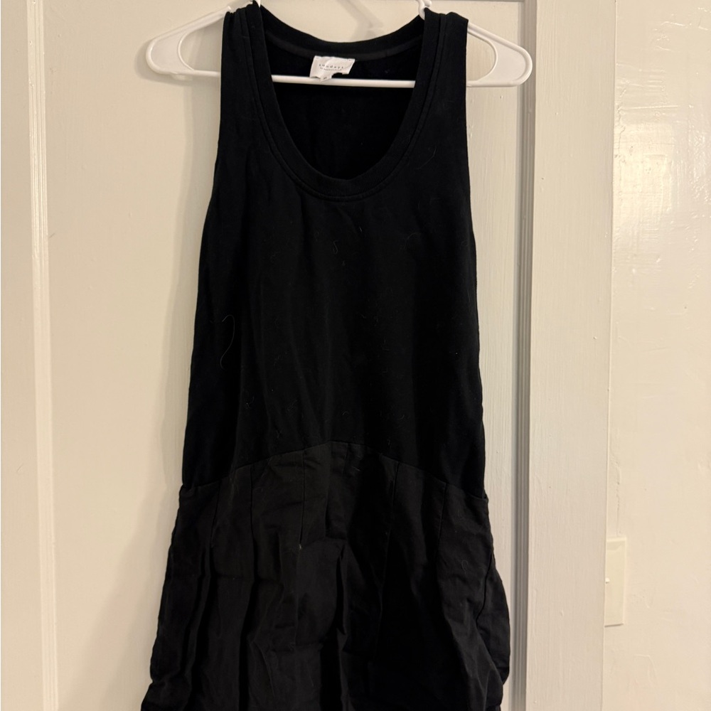 Sundays Black V-Neck Top